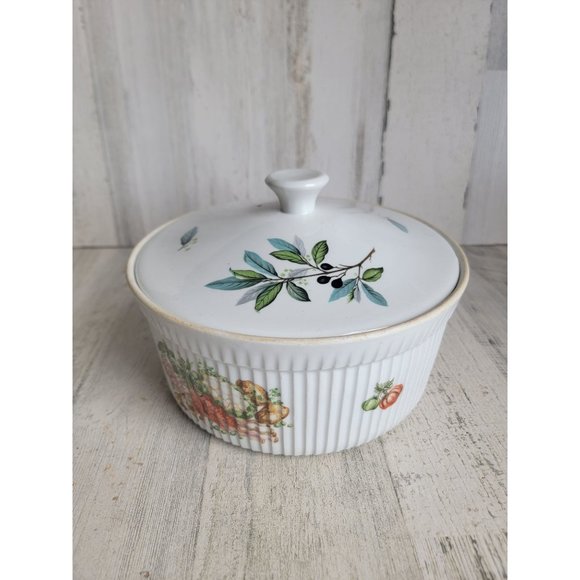 Chamart Apilco vegetable casserole dish France - Picture 1 of 13